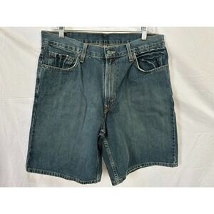 Levi's 550 Relaxed Fit Denim Jean Shorts Jorts Mens Size 36 Classic 100% Cotton‎